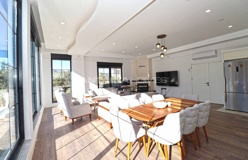 Möbliertes Triplex-haus Mit Naturblick In Döşemealtı Antalya 17