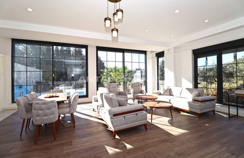 Möbliertes Triplex-haus Mit Naturblick In Döşemealtı Antalya 13