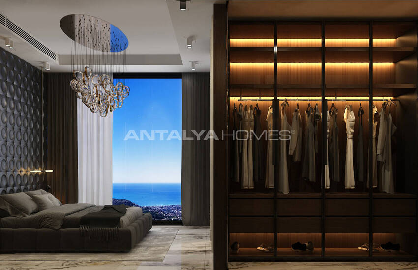 فلل مطلة على البحر مع مسبح خاص في ألانيا أنطاليا 26