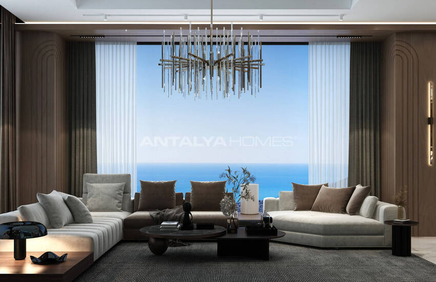 فلل مطلة على البحر مع مسبح خاص في ألانيا أنطاليا 16