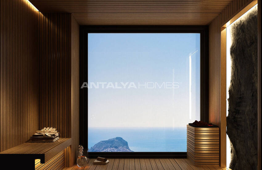 فلل مطلة على البحر مع مسبح خاص في ألانيا أنطاليا 39