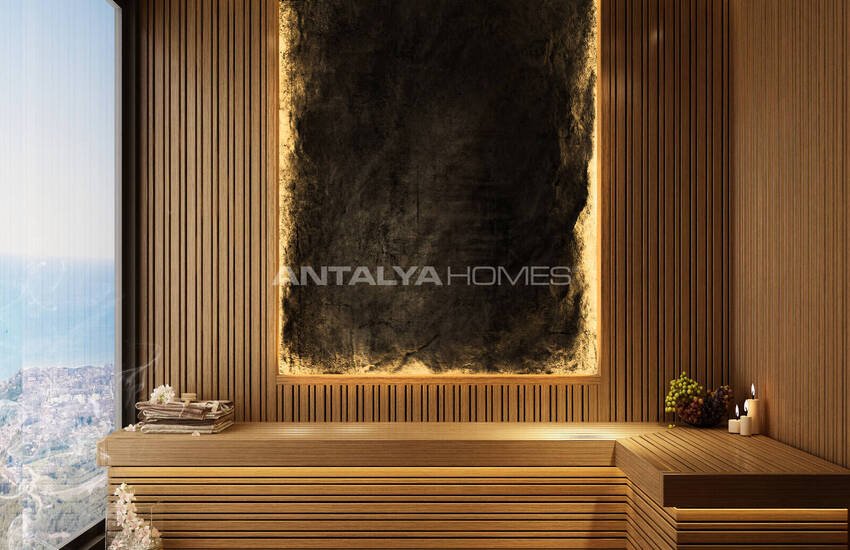 فلل مطلة على البحر مع مسبح خاص في ألانيا أنطاليا 31