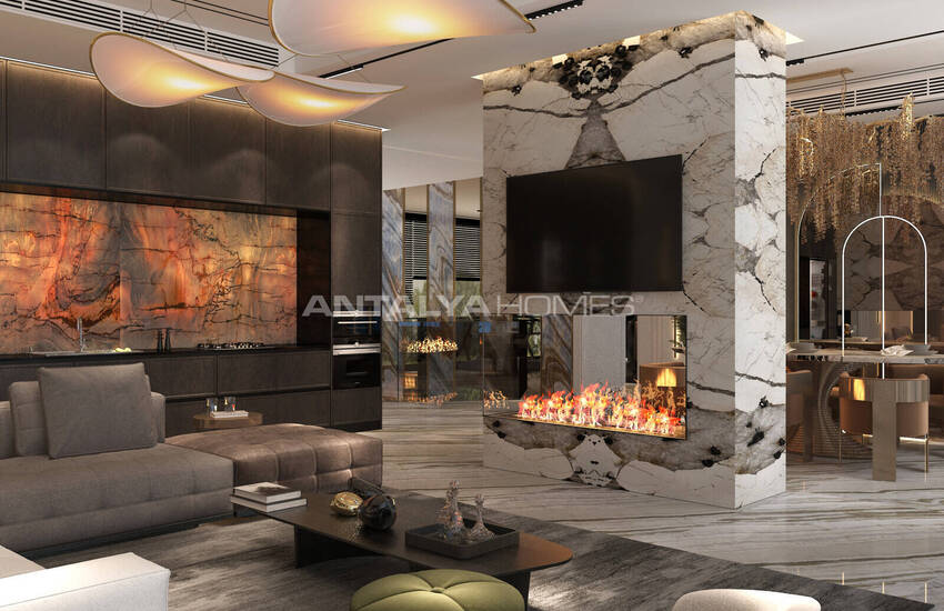 فلل مطلة على البحر مع مسبح خاص في ألانيا أنطاليا 15