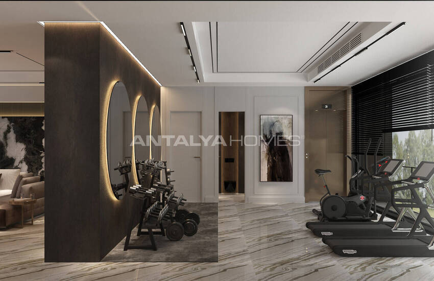 فلل مطلة على البحر مع مسبح خاص في ألانيا أنطاليا 33