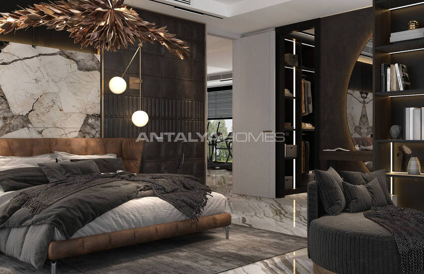 فلل مطلة على البحر مع مسبح خاص في ألانيا أنطاليا 24