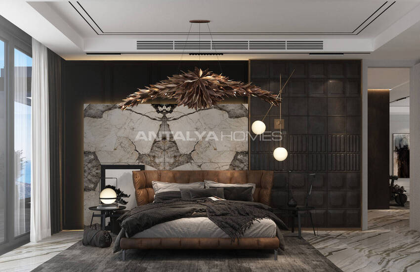 فلل مطلة على البحر مع مسبح خاص في ألانيا أنطاليا 25