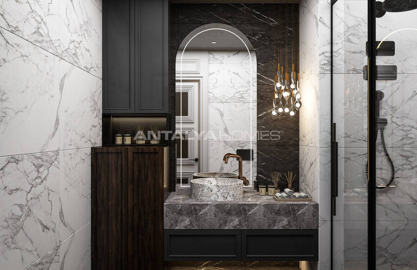 Элитные квартиры в полностью готовом к въезду доме в Алании 17