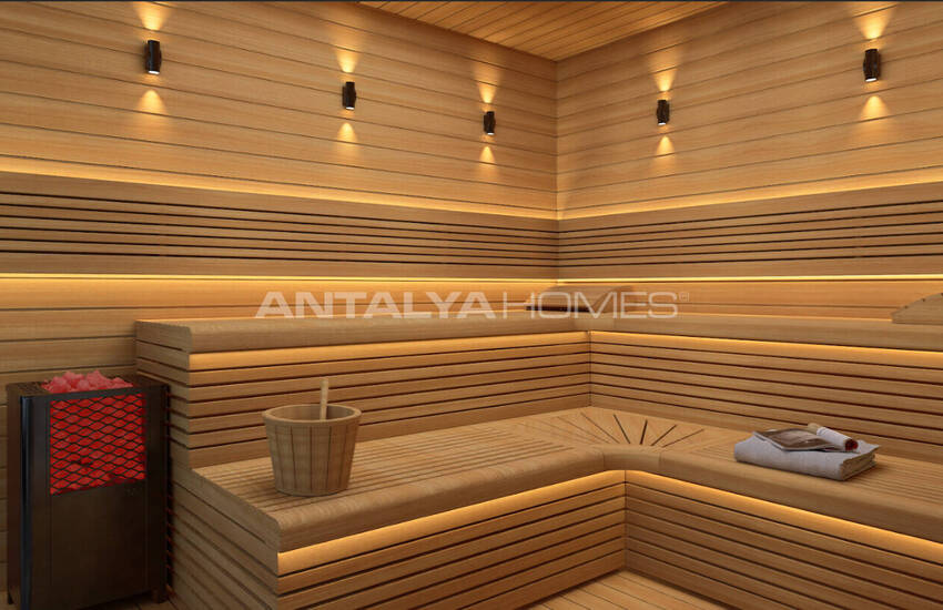 Detached Sea and Castle View House in Alanya Antalya 44