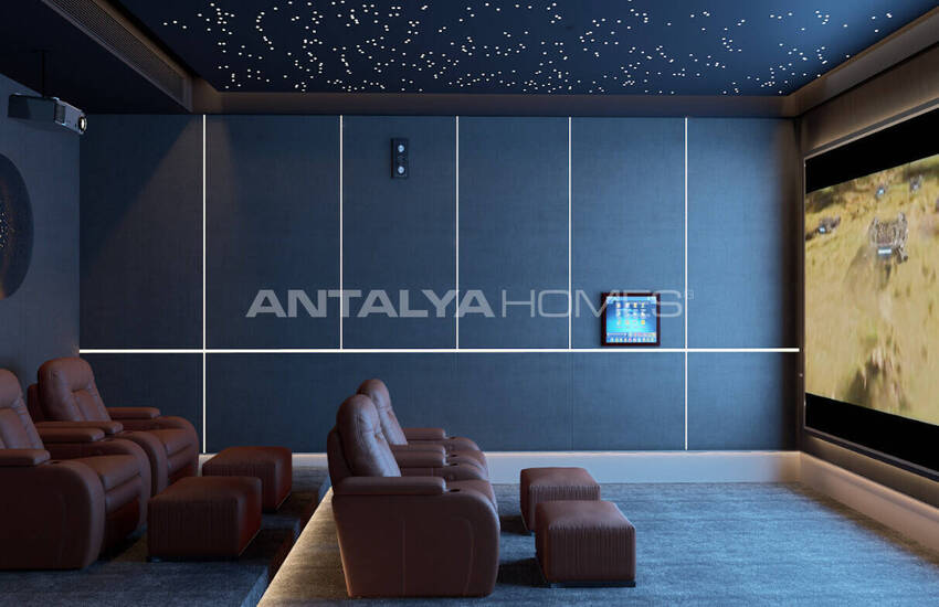 Detached Sea and Castle View House in Alanya Antalya 47