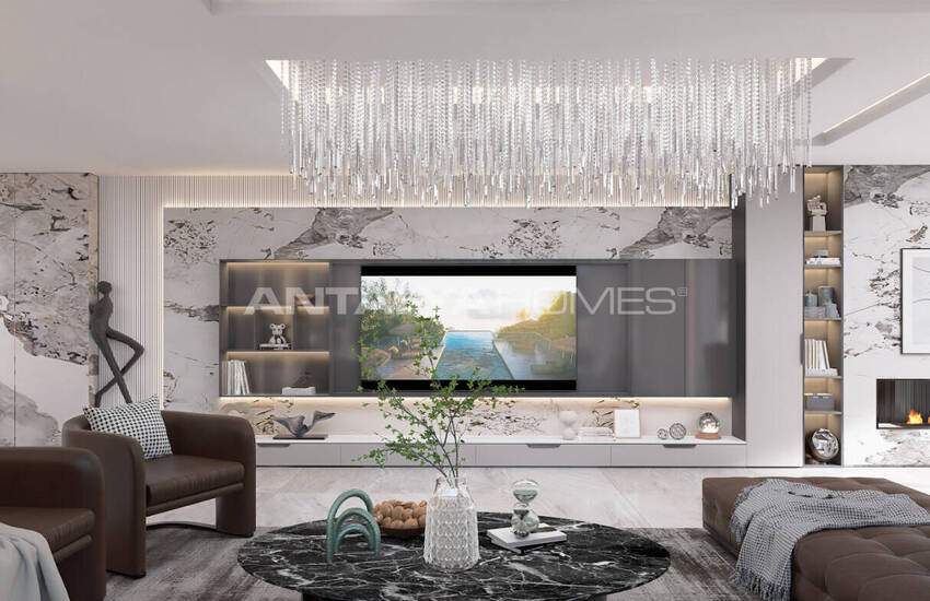 Detached Sea and Castle View House in Alanya Antalya 24