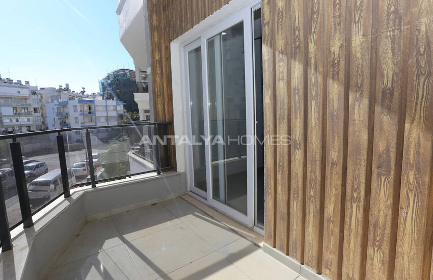 Furnished 1-bedroom Flat in a Complex Near Sea in Antalya Muratpaşa 14