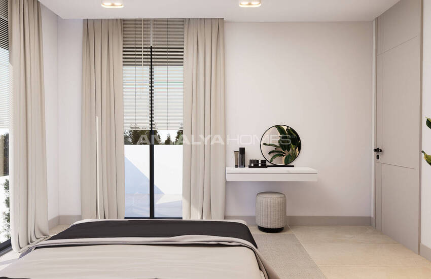 آپارتمان های شیک در یک مجتمع با استخر در نزدیکی دریا در فنر آنتالیا 27