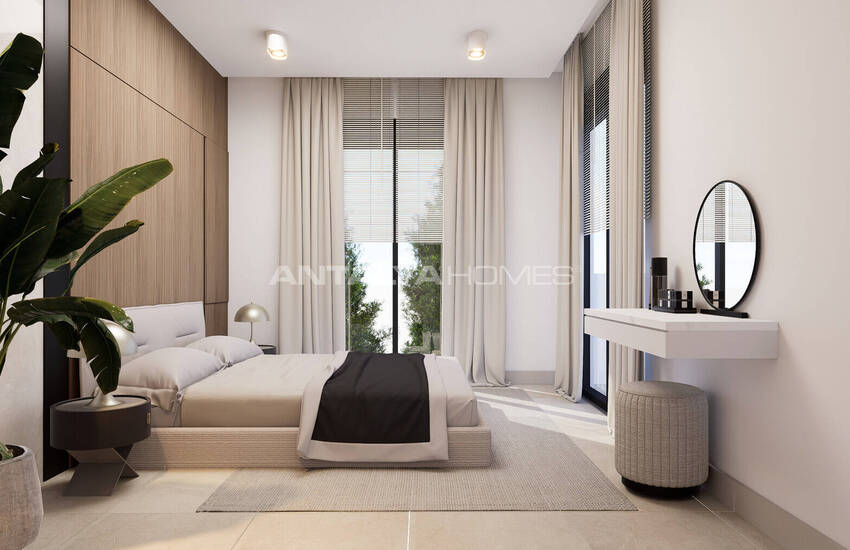 آپارتمان های شیک در یک مجتمع با استخر در نزدیکی دریا در فنر آنتالیا 26