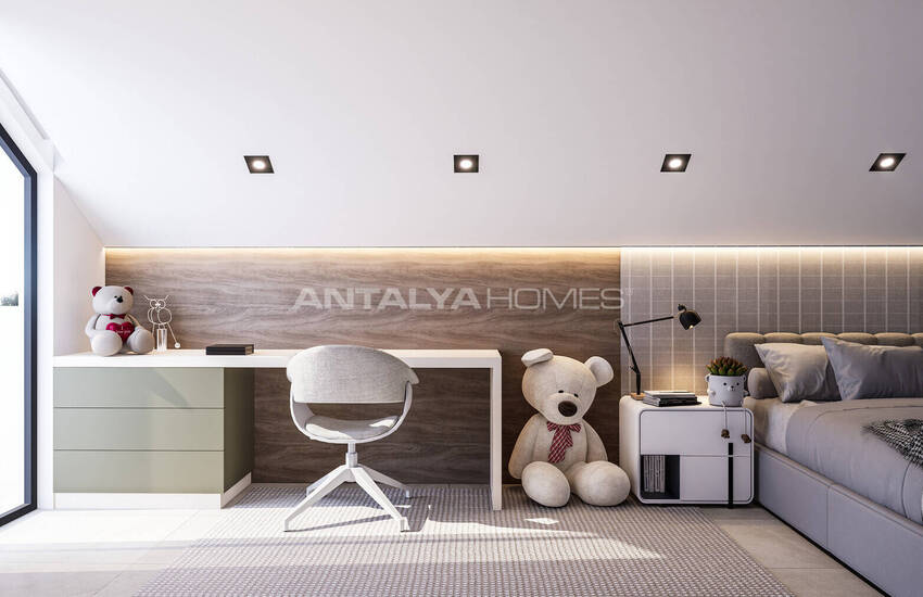 آپارتمان های شیک در یک مجتمع با استخر در نزدیکی دریا در فنر آنتالیا 29