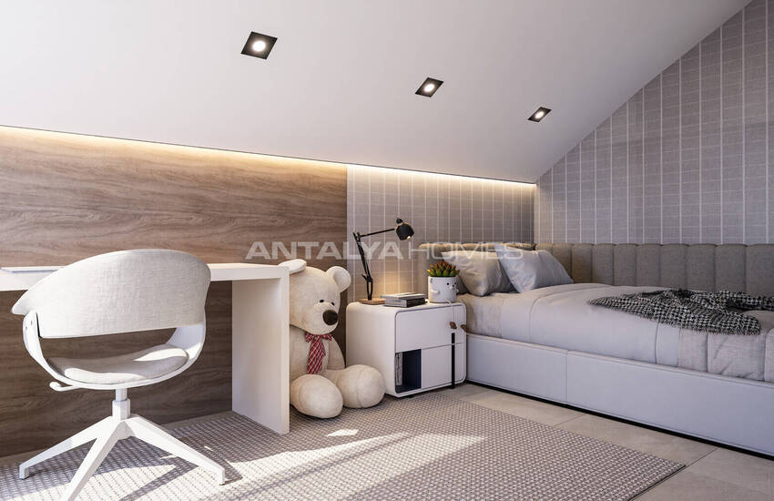 آپارتمان های شیک در یک مجتمع با استخر در نزدیکی دریا در فنر آنتالیا 31