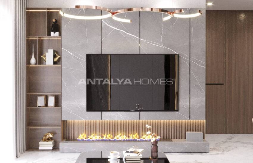 Stylish Flats in an Extensive Project in Alanya Avsallar 30