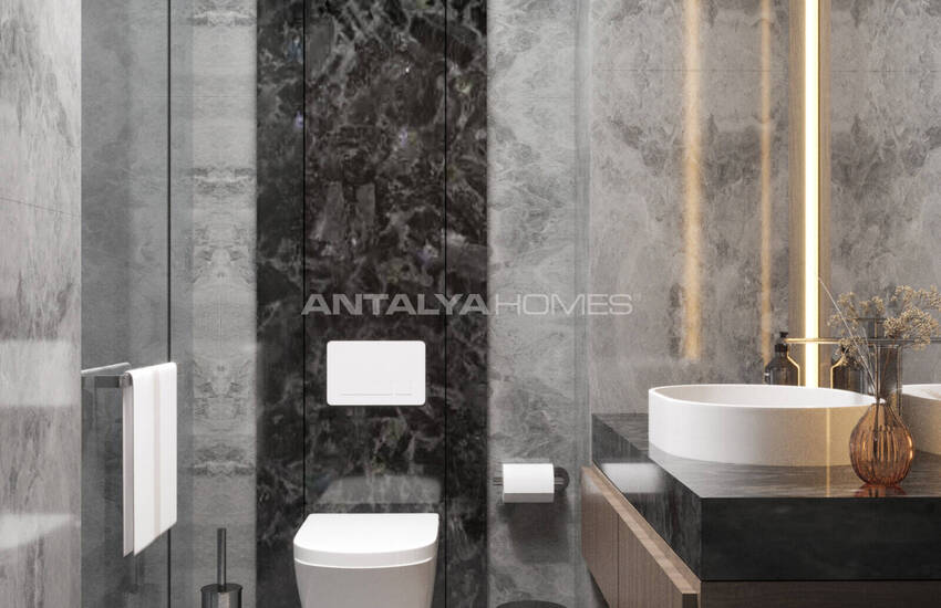 Stylish Flats in an Extensive Project in Alanya Avsallar 31