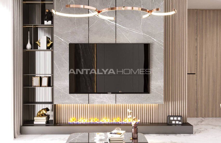 Stylish Flats in an Extensive Project in Alanya Avsallar 27
