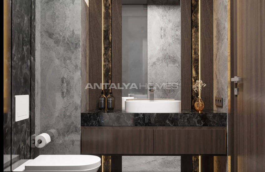 Stylish Flats in an Extensive Project in Alanya Avsallar 32