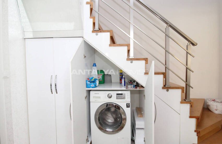 Antalya Çağlayan'da Satılık Dubleks Deniz Manzaralı Daire 27