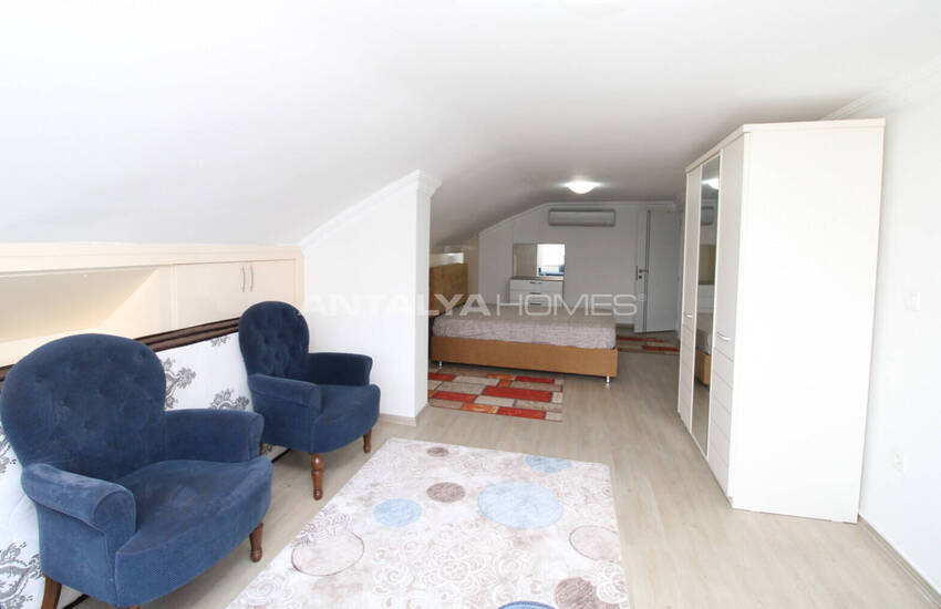 Duplex Sea View Apartment for Sale in Antalya Caglayan 18