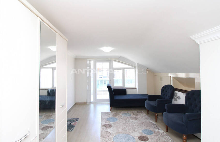 Duplex Sea View Apartment for Sale in Antalya Caglayan 17