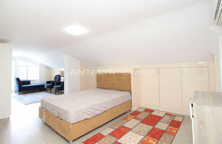 Duplex Sea View Apartment for Sale in Antalya Caglayan 24