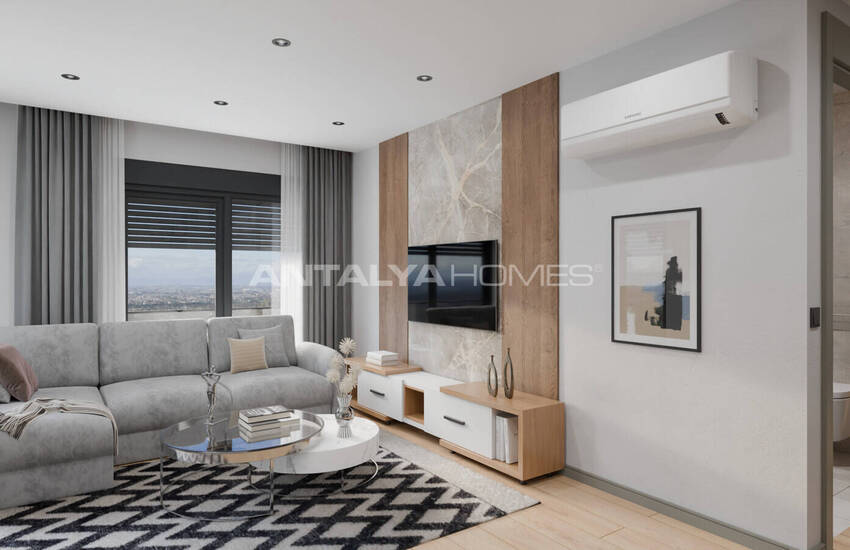 شقق سكنية مع مسبح بالقرب من المركز التجاري في مراد باشا أنطاليا 11