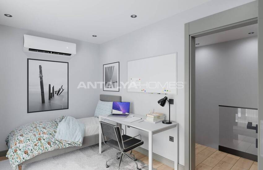 شقق سكنية مع مسبح بالقرب من المركز التجاري في مراد باشا أنطاليا 15