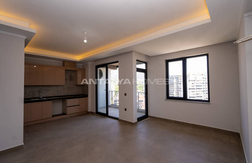 Квартиры под ключ в комплексе возле пляжа в Алании 25