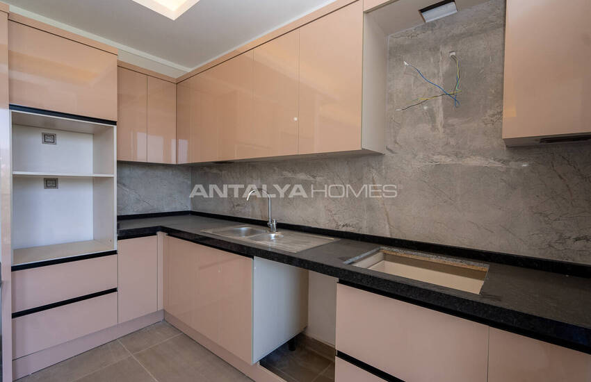 Квартиры под ключ в комплексе возле пляжа в Алании 26