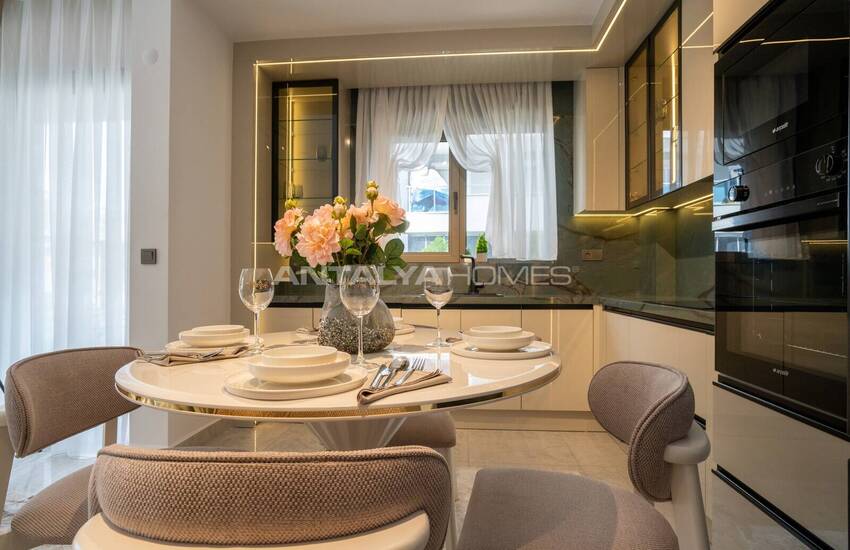 Properties in a Project 300 M From the Sea in Alanya 8