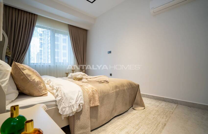 Properties in a Project 300 M From the Sea in Alanya 15