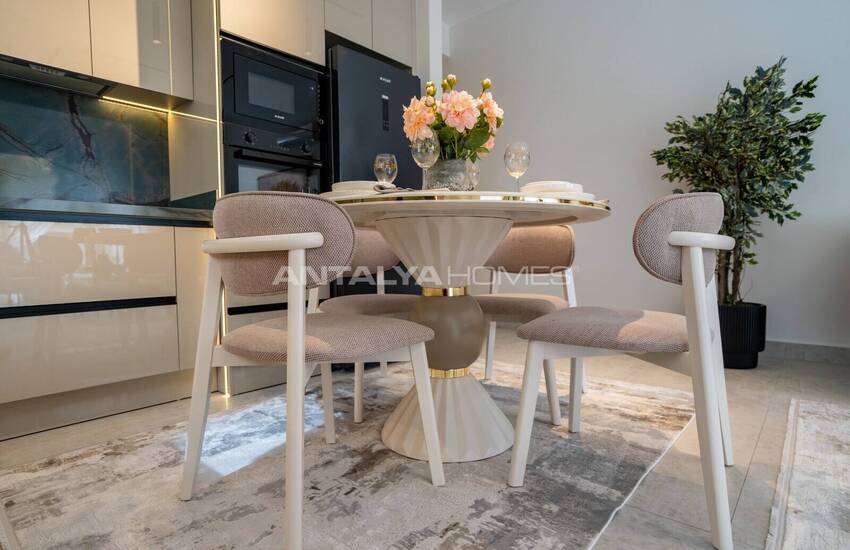 Properties in a Project 300 M From the Sea in Alanya 11