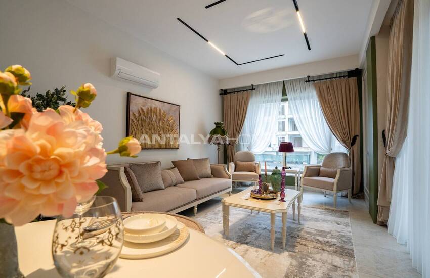 Properties in a Project 300 M From the Sea in Alanya 6