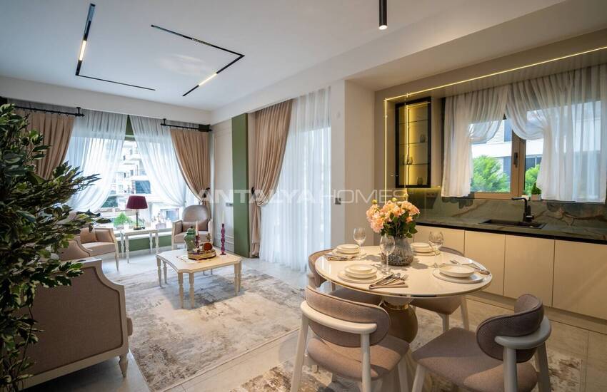 Properties in a Project 300 M From the Sea in Alanya 10