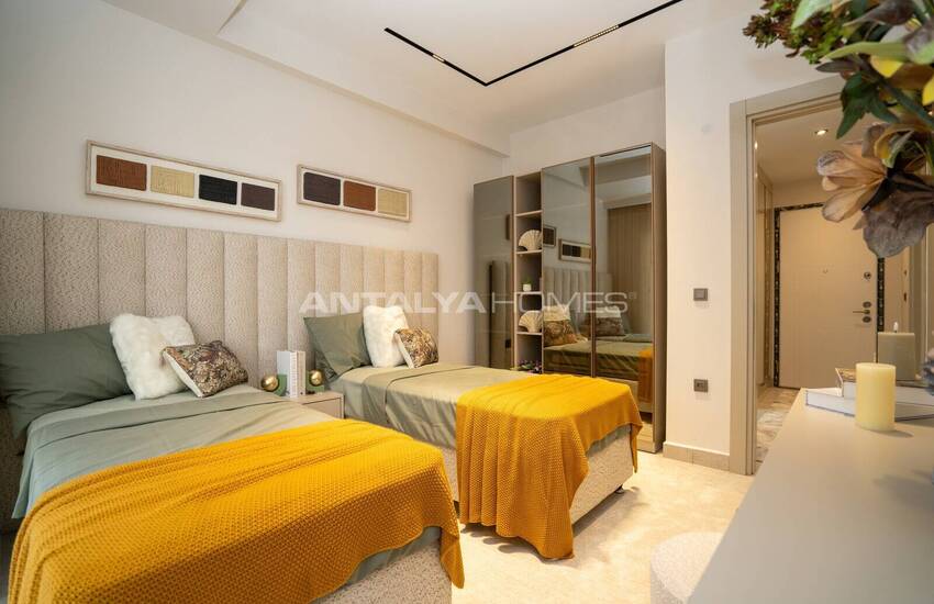 Properties in a Project 300 M From the Sea in Alanya 14