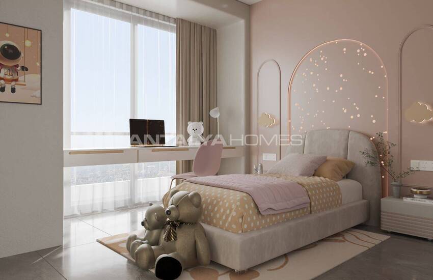 Maison Individuelle Avec Vue Sur La Mer Et Piscine Privée À Alanya 34