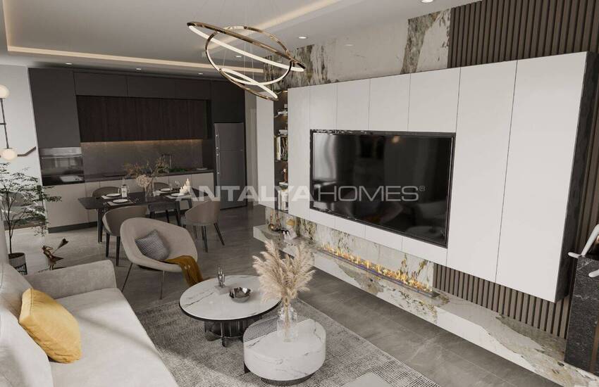 Maison Individuelle Avec Vue Sur La Mer Et Piscine Privée À Alanya 26