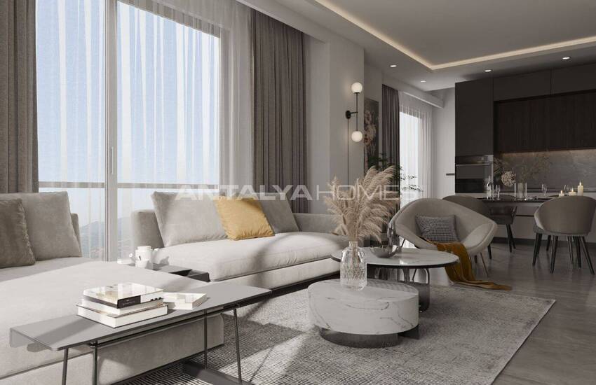 Maison Individuelle Avec Vue Sur La Mer Et Piscine Privée À Alanya 32