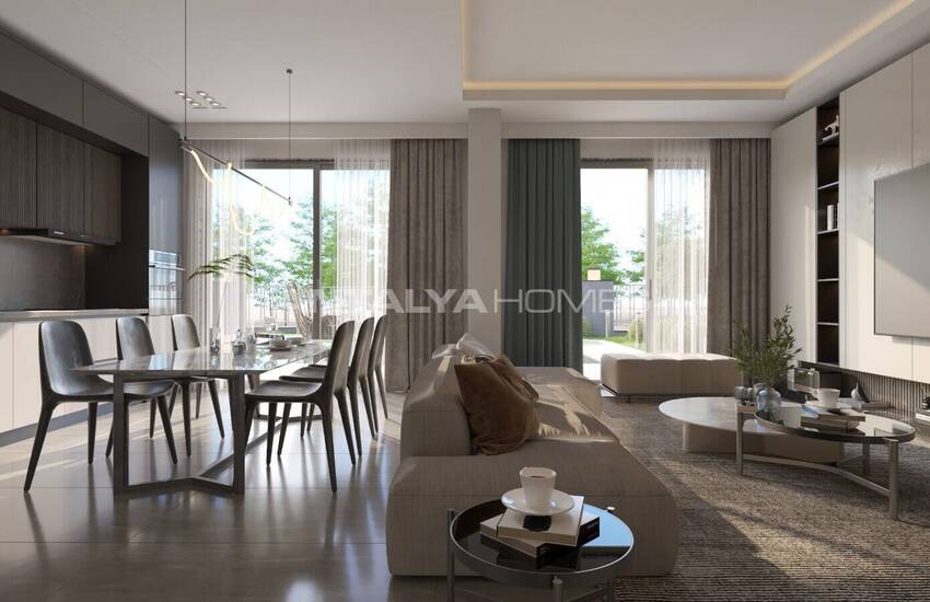 Maison Individuelle Avec Vue Sur La Mer Et Piscine Privée À Alanya 29