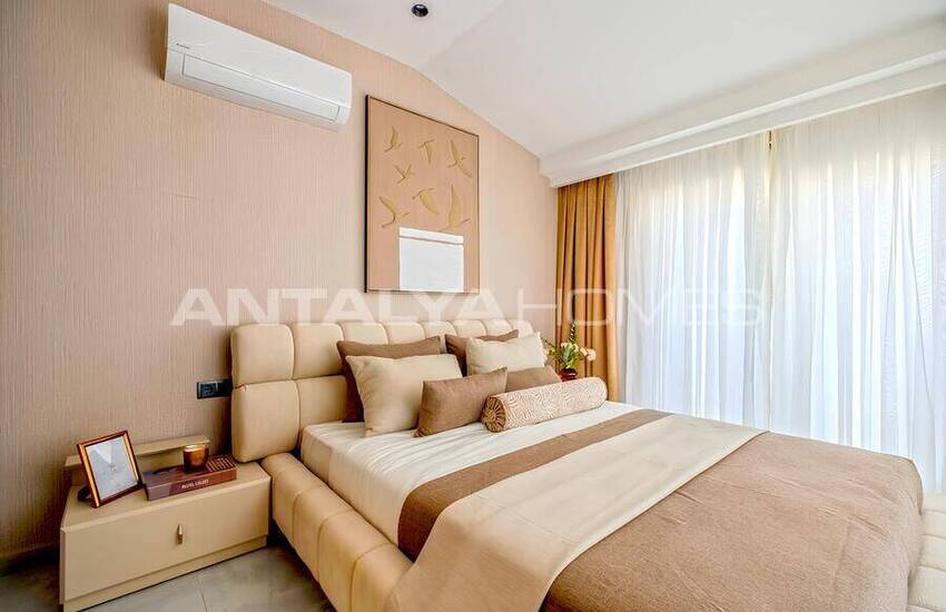 Fristående Hus Med Havsutsikt Och Privat Pool I Alanya 21