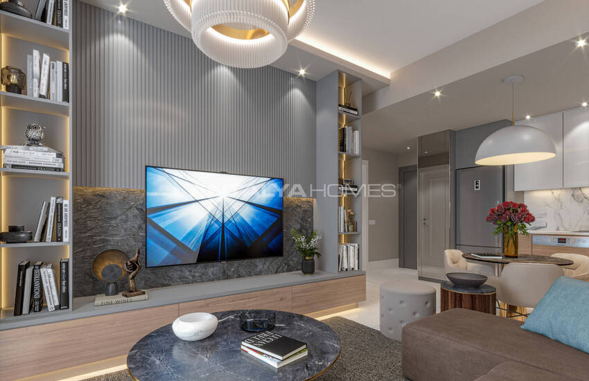 Appartements Élégants Avec De Nombreuses Équipements À Alanya Oba 33