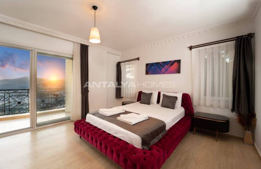 منزل فاخر بإطلالة بانورامية على البحر وحمام سباحة في كاس كالكان 32