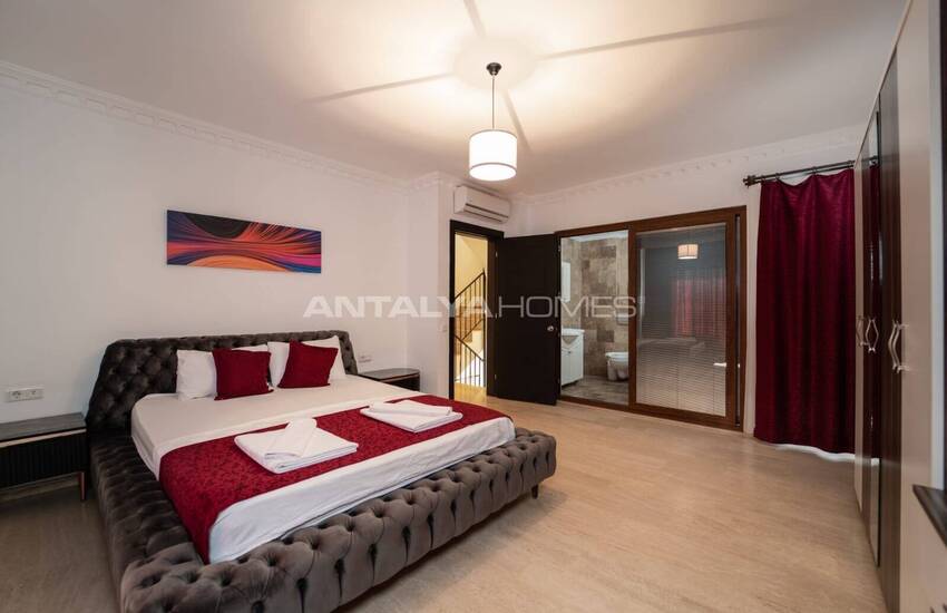 منزل فاخر بإطلالة بانورامية على البحر وحمام سباحة في كاس كالكان 26