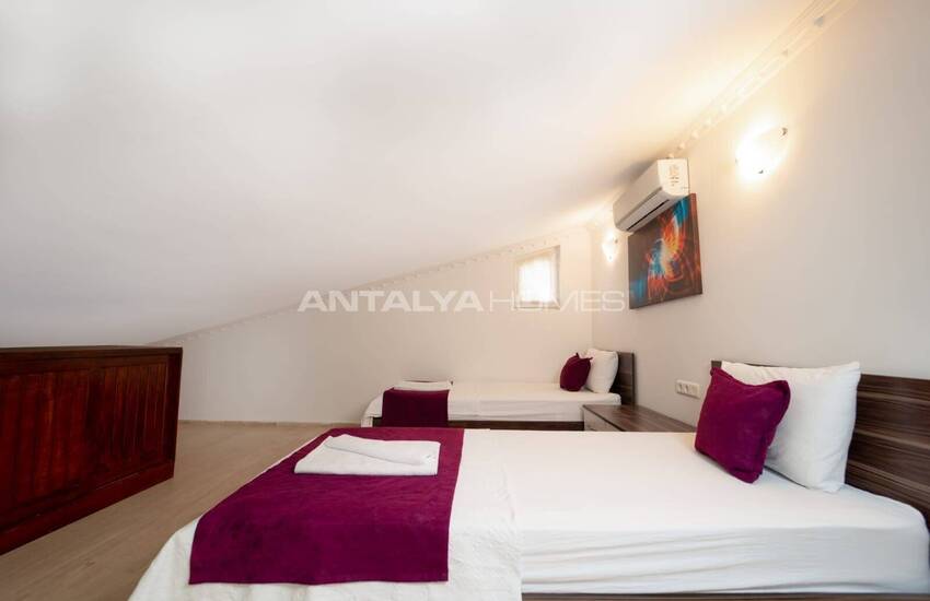 منزل فاخر بإطلالة بانورامية على البحر وحمام سباحة في كاس كالكان 28