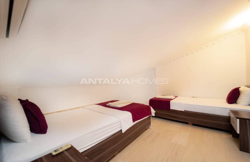 منزل فاخر بإطلالة بانورامية على البحر وحمام سباحة في كاس كالكان 31