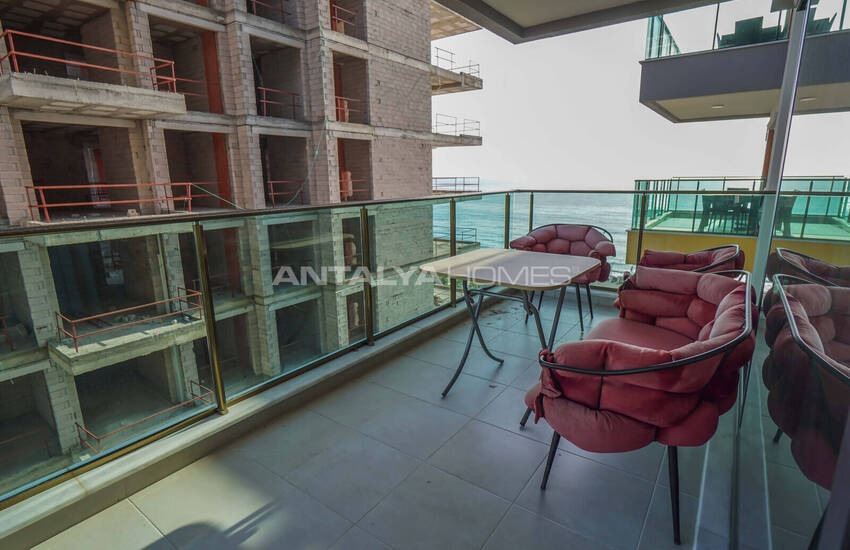 Lägenheter Med Havsutsikt I Ett Komplex I Mahmutlar Alanya 31