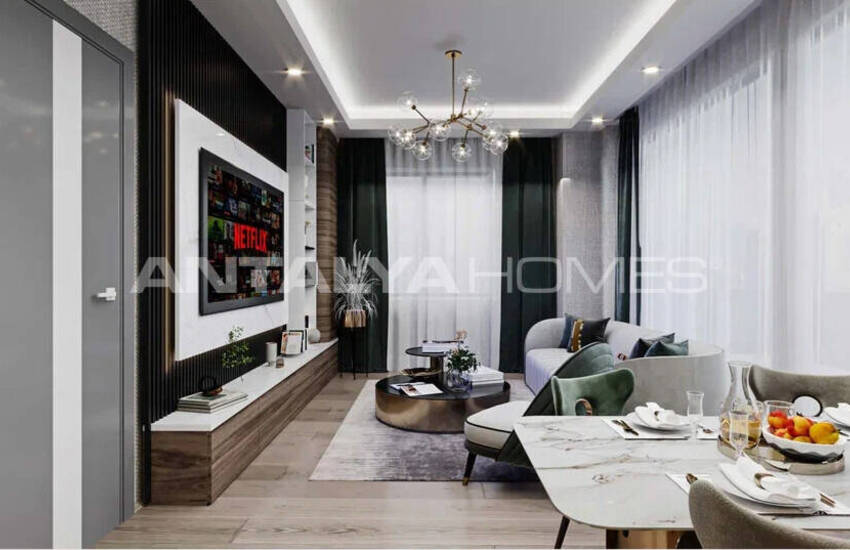 Elegante Appartementen Te Koop 900 M Van Het Strand In Alanya 18