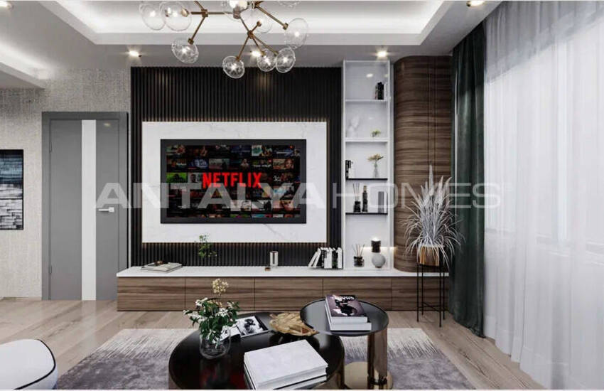 Elegante Appartementen Te Koop 900 M Van Het Strand In Alanya 16
